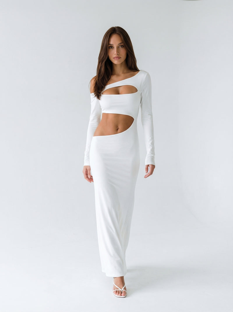 White Edge Dress