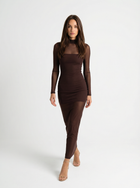 Cocoa Sheer Dress