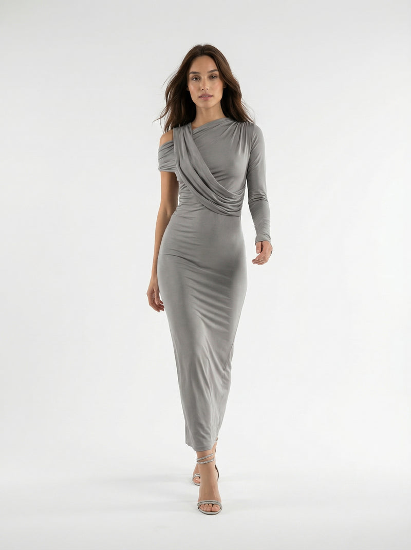 Ash Drape Dress